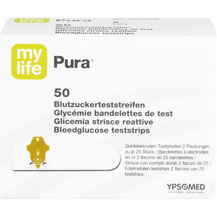 mylife Pura Eurim Blutzucker-Teststreifen, 50 St TTR
