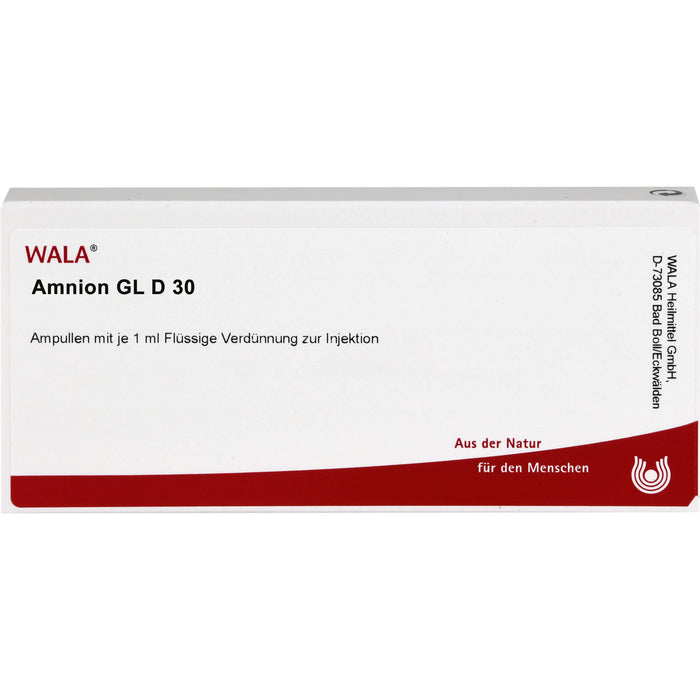 Amnion Gl D30 Wala Ampullen, 10X1 ml AMP