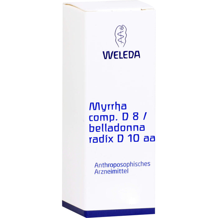 Myrrha comp. D8/Belladonna Radix D10 Weleda Dil., 50 ml MIS