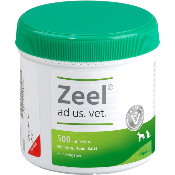Zeel ad us. vet. Tabletten, 500 St. Tabletten