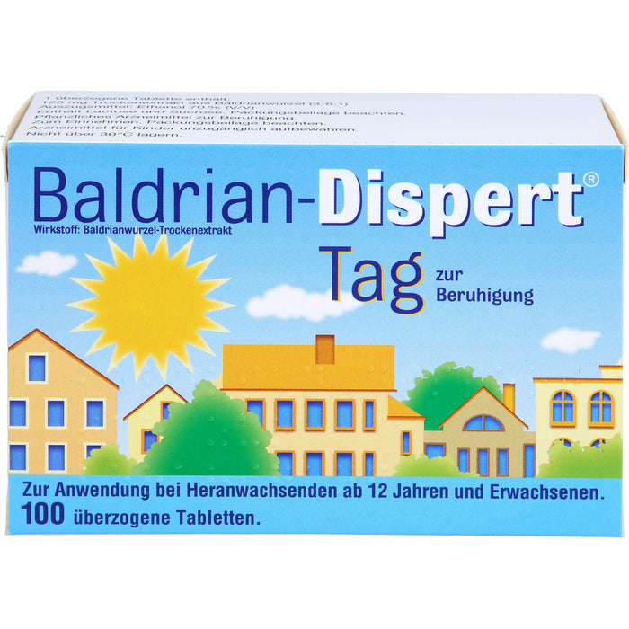 Baldrian-Dispert Tag überzogene Tabletten, 100 St UTA