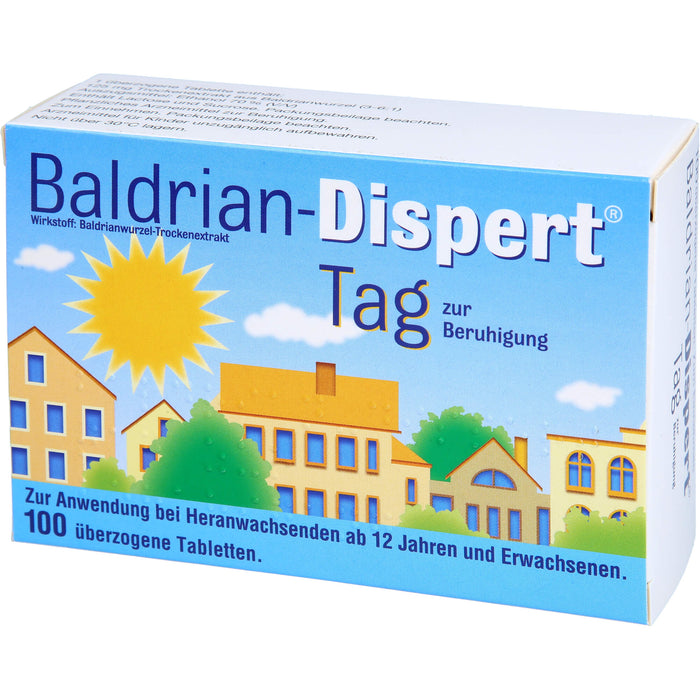 Baldrian-Dispert Tag überzogene Tabletten, 100 St UTA