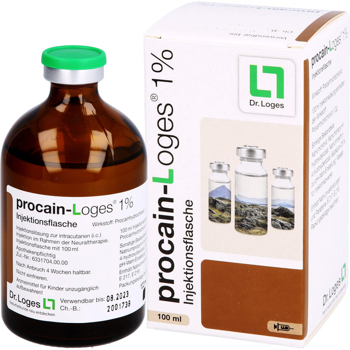 procain-Loges 1% Injektionsflasche, 100 ml Lösung