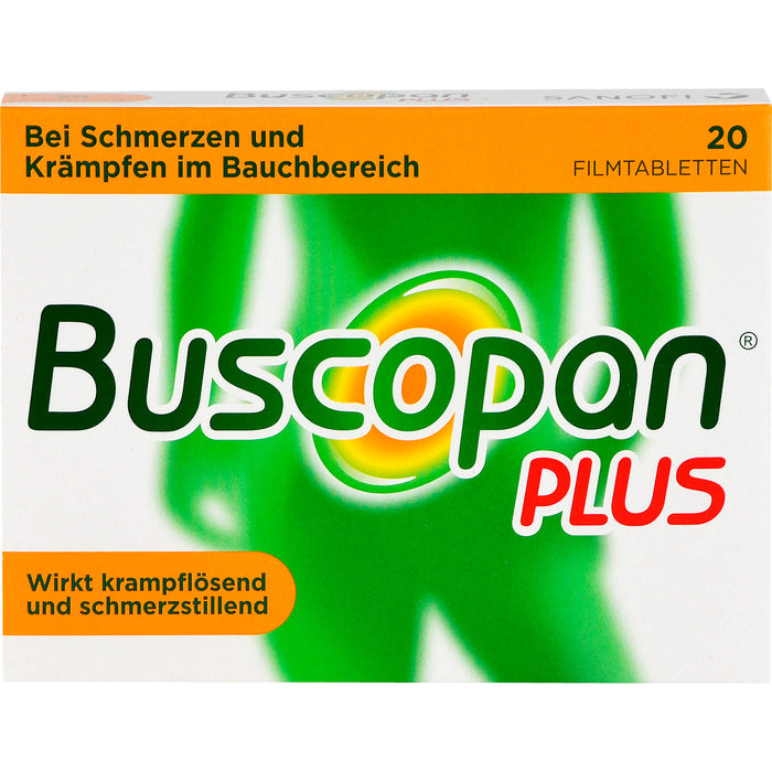 Buscopan plus Tabletten Reimport EMRAmed, 20 St. Tabletten