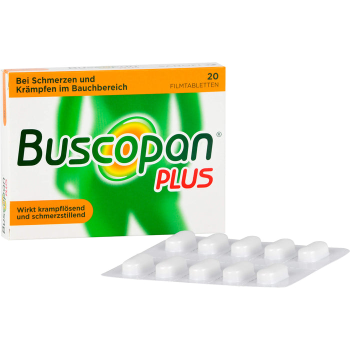 Buscopan plus Tabletten Reimport EMRAmed, 20 St. Tabletten
