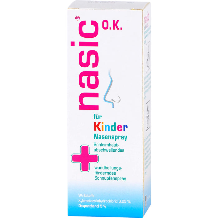 Nasic O.K. für Kinder Nasenspray, 10 ml Lösung