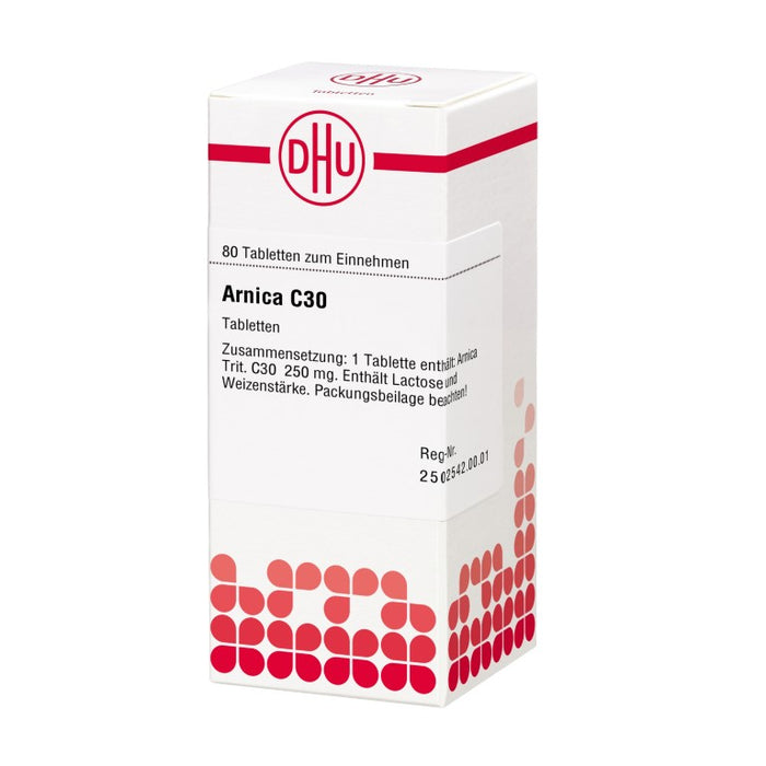 DHU Arnica C30 Tabletten, 80 St. Tabletten