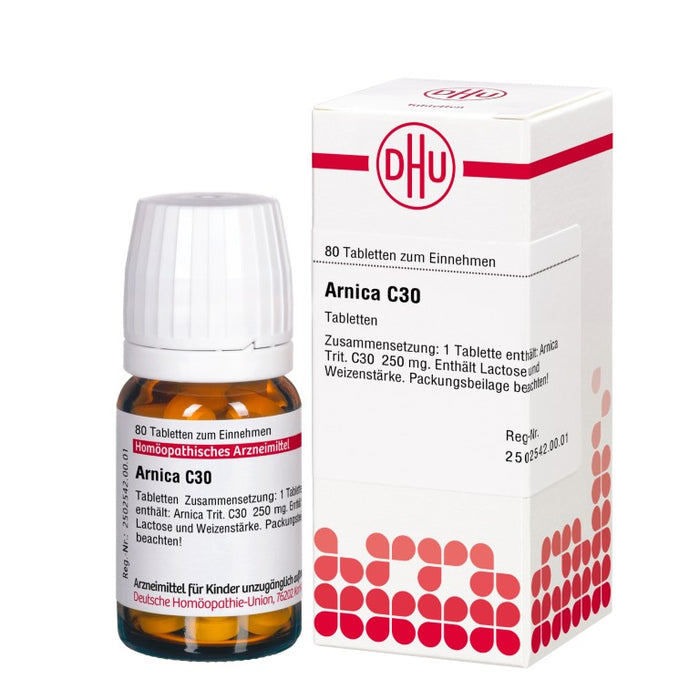 DHU Arnica C30 Tabletten, 80 St. Tabletten