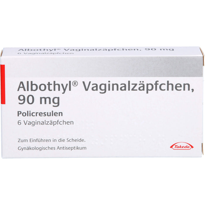 Albothyl Vaginalzäpfchen, 90 mg, 5 St. Zäpfchen