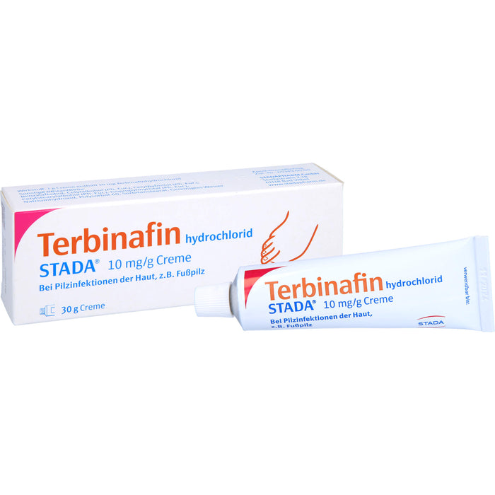 Terbinafinhydrochlorid STADA 10 mg / g Creme bei Pilzerkrankungen, 30 g Creme