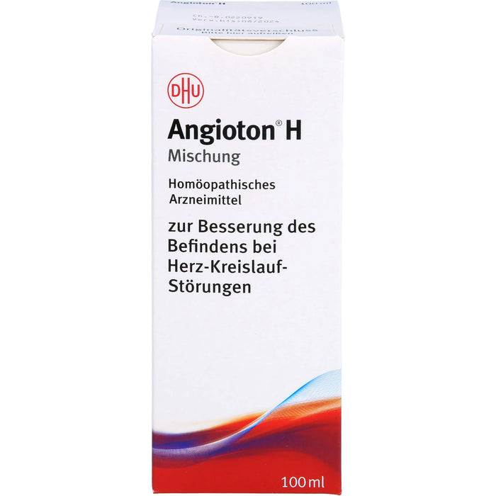 DHU Angioton H Mischung bei Herz-Kreislauf-Störungen, 100 ml Lösung