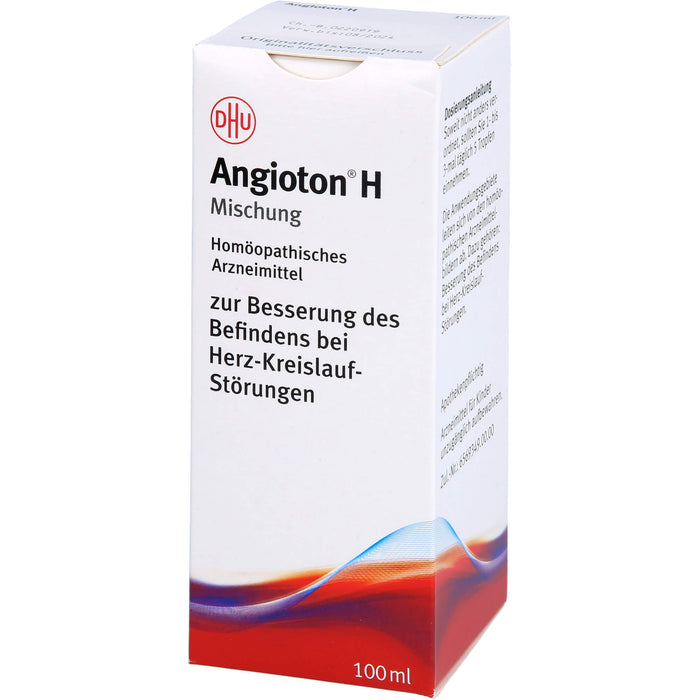 DHU Angioton H Mischung bei Herz-Kreislauf-Störungen, 100 ml Lösung