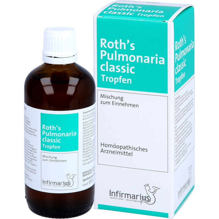 Roth's Pulmonaria classic Tropfen, 100 ml TRO