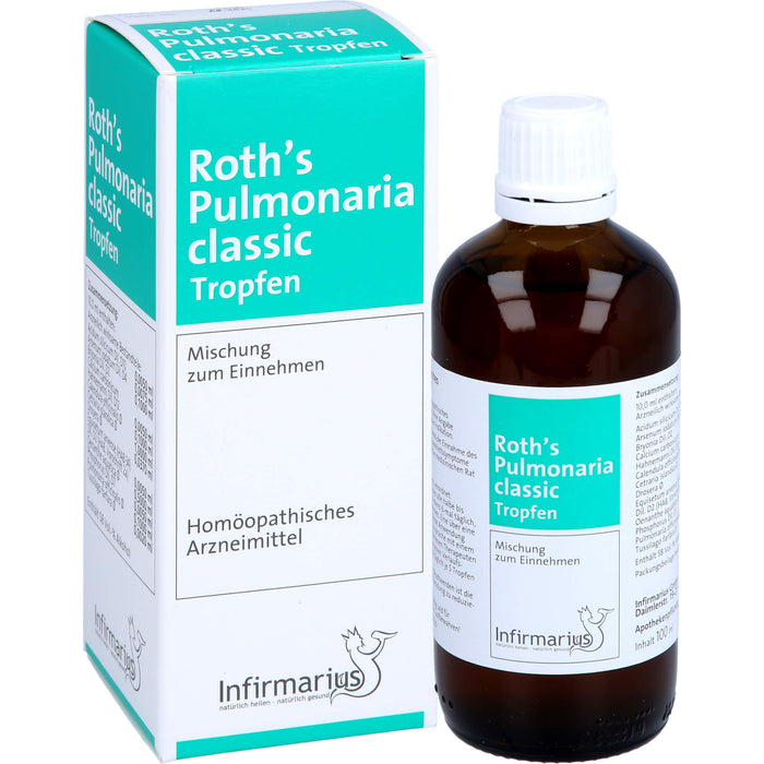 Roth's Pulmonaria classic Tropfen, 100 ml TRO