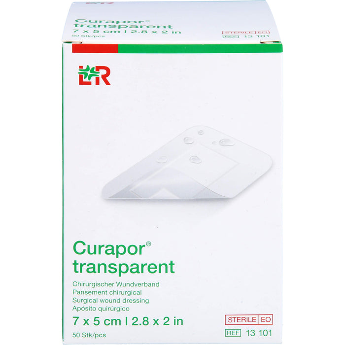 Curapor Wundverband transparent steril, 50 St PFL