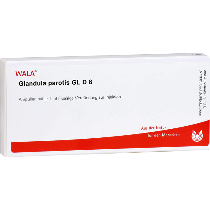 Glandula parotis Gl D8 Wala Ampullen, 10X1 ml AMP