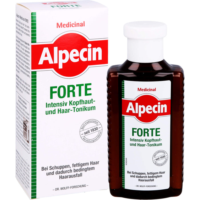 Alpecin Medicinal Forte Kopfhaut- und Haar-Tonikum, 200 ml Lösung