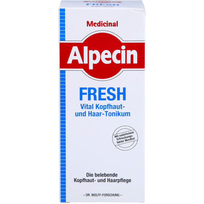 Alpecin Medicinal Fresh Vital Kopfhaut- und Haar-Tonikum, 200 ml Lösung