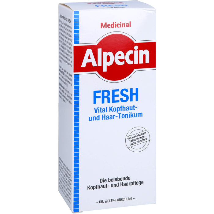 Alpecin Medicinal Fresh Vital Kopfhaut- und Haar-Tonikum, 200 ml Lösung