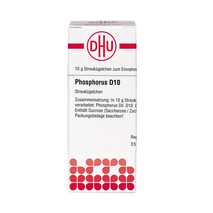 DHU Phosphorus D10 Streukügelchen, 10 g Globuli