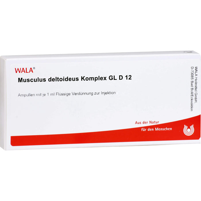 Musculus Deltoideus Komplex Gl D12 Wala Ampullen, 10X1 ml AMP
