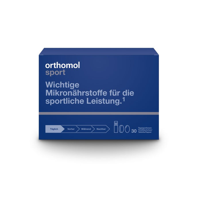 orthomol sport Trinkfläschchen/Tabletten/Kapseln, 30 St. Portionen
