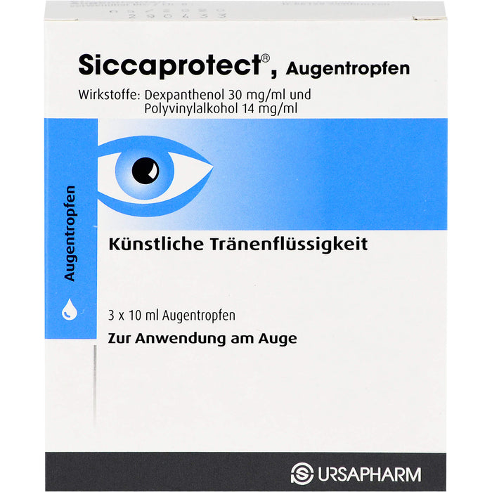 Siccaprotect Augentropfen, 30 ml Lösung