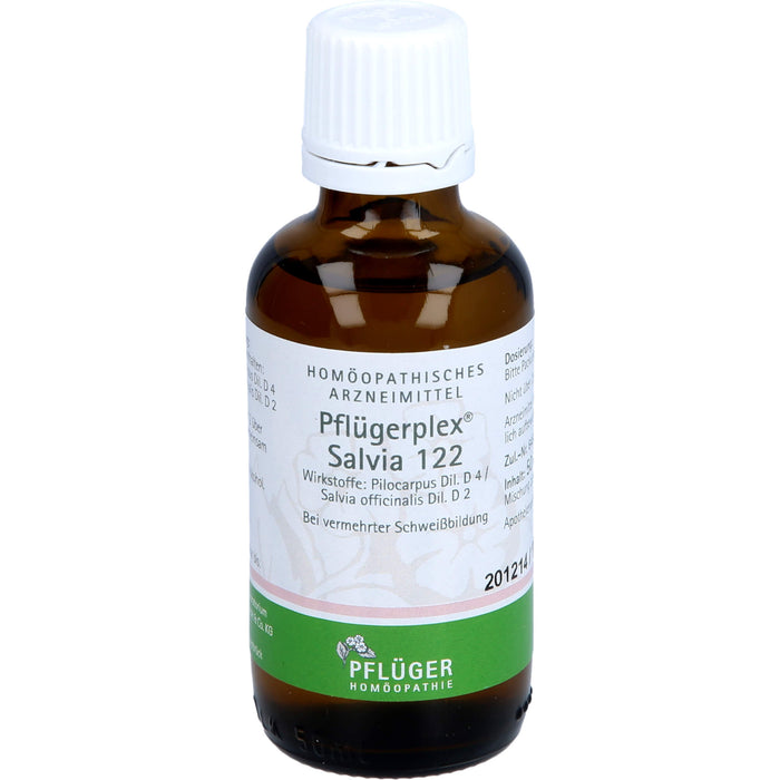 Pflügerplex Salvia 122 bei vermehrter Schweißbildung, 50 ml Lösung