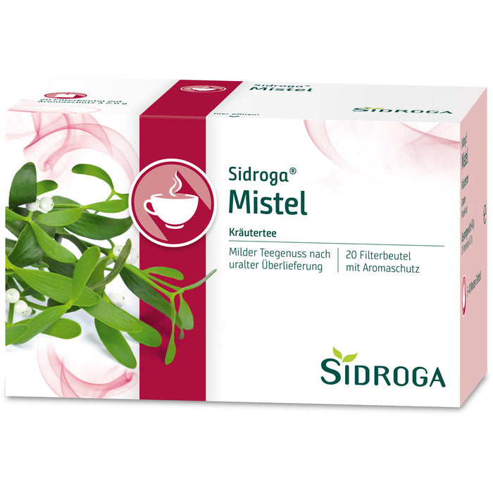 Sidroga Mistel milder Teegenuss mit Aromaschutz, 20 St. Filterbeutel