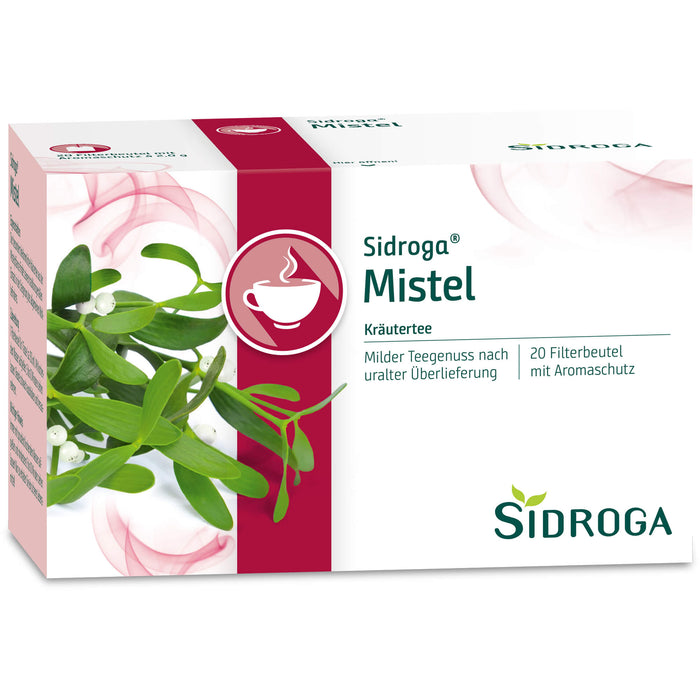 Sidroga Mistel milder Teegenuss mit Aromaschutz, 20 St. Filterbeutel