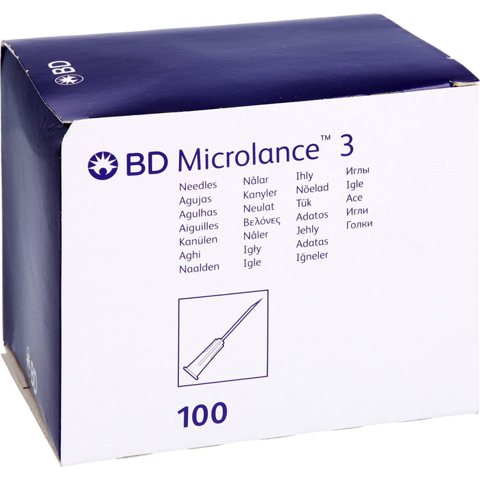 BD Microlance Kanuele 23 G 1 0,6x25 mm, 100 St KAN