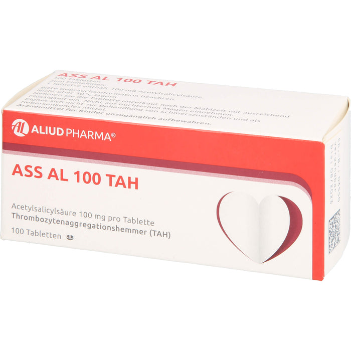 ASS AL 100 TAH Tabletten, 100 St. Tabletten