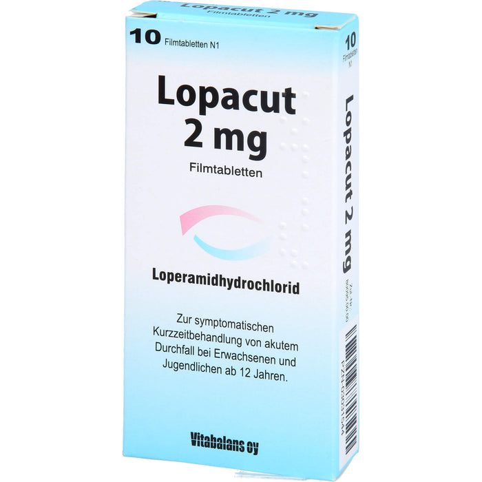 Lopacut 2 mg Filmtabletten, 10 St. Tabletten