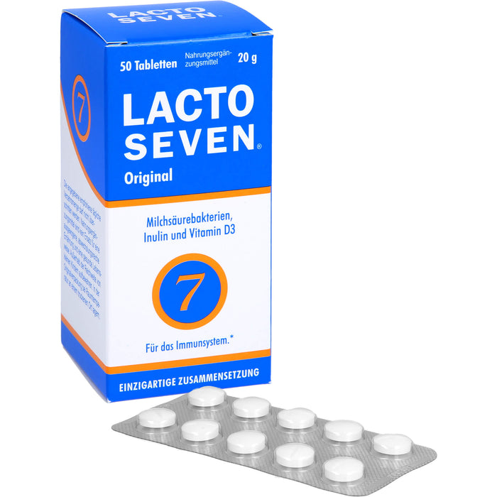 Lactoseven Tabletten, 50 St. Tabletten