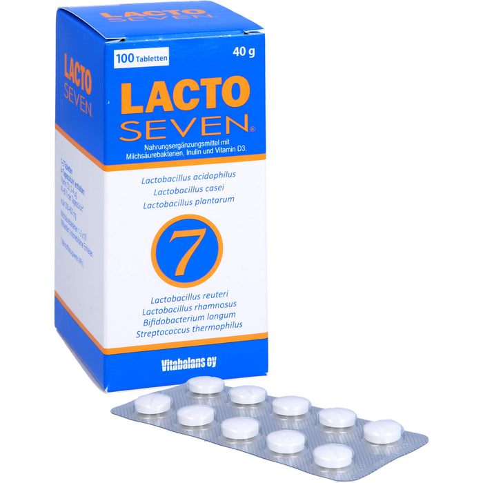 LACTO SEVEN Tabletten, 100 St. Tabletten