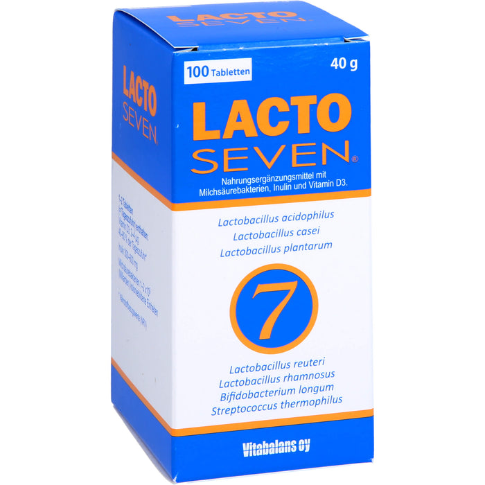 LACTO SEVEN Tabletten, 100 St. Tabletten