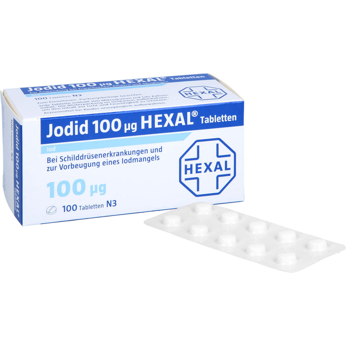 Jodid 100 µg HEXAL Tabletten, 100 St. Tabletten