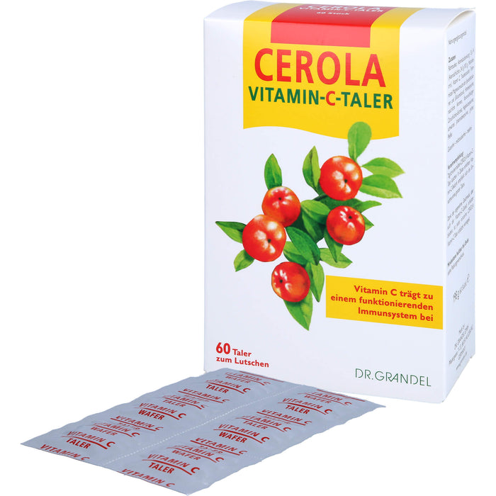 Dr. Grandel Cerola Vitamin-C-Taler zum Lutschen, 60 St. Tabletten