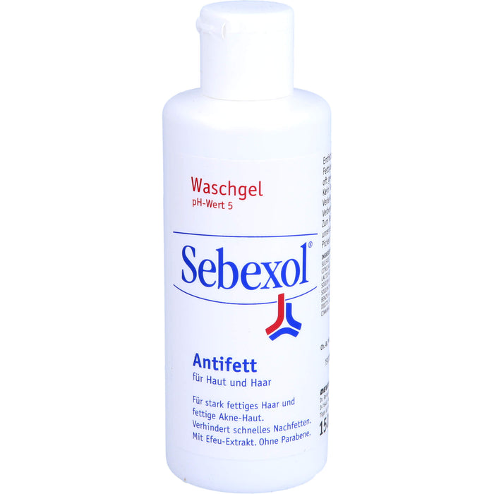 Sebexol Antifett Haut+Haar, 150 ml SHA