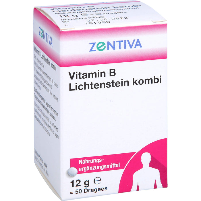 VITAMIN B Lichtenstein Kombi Dragees, 50 St DRA