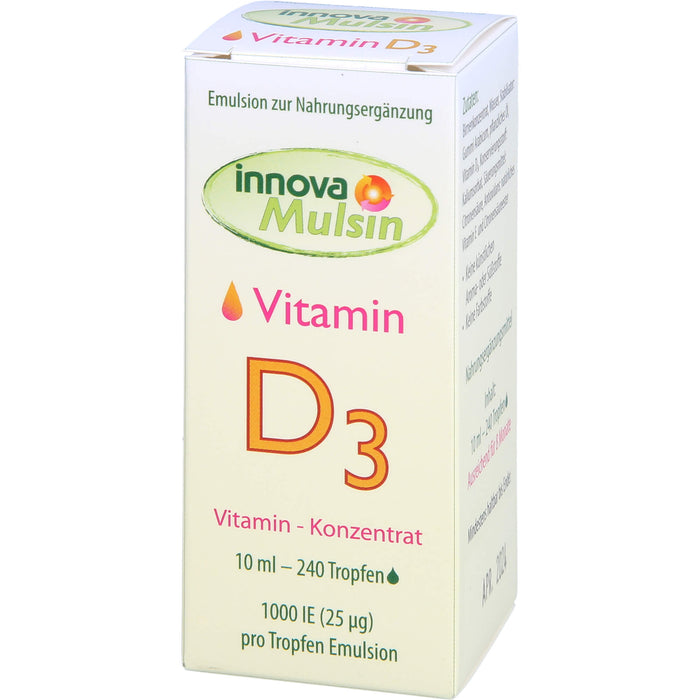 Innova Mulsin Vitamin D3, 10 ml EMU