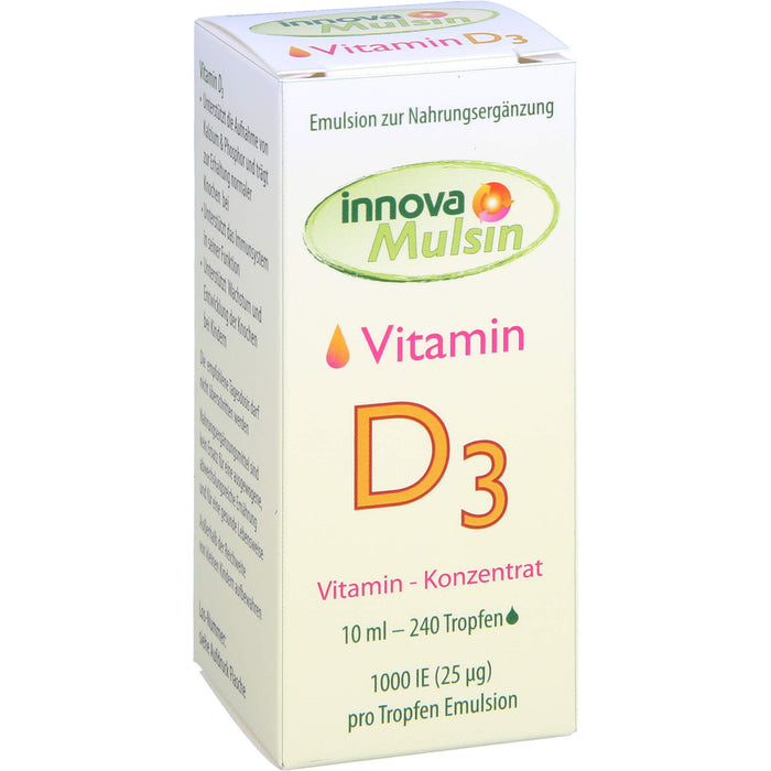 Innova Mulsin Vitamin D3, 10 ml EMU