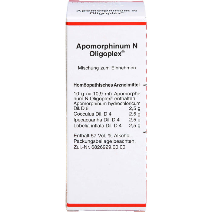 Apomorphinum N Oligoplex, Mischung, 50 ml TRO