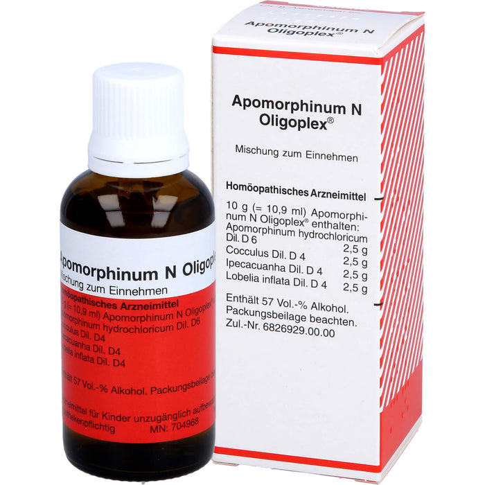 Apomorphinum N Oligoplex, Mischung, 50 ml TRO