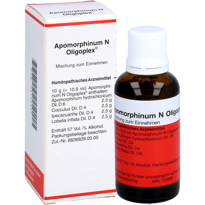 Apomorphinum N Oligoplex, Mischung, 50 ml TRO