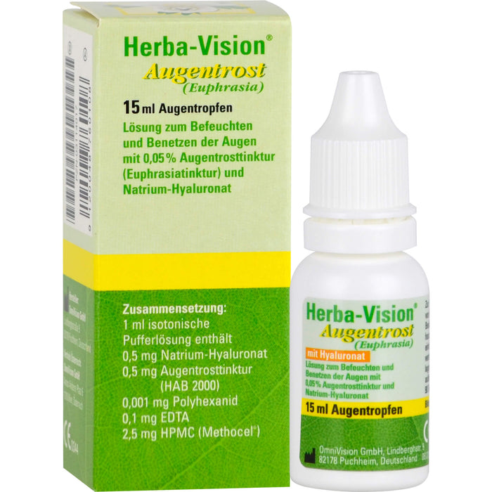 Herba-Vision Augentrost (Euphrasia), 15 ml Lösung