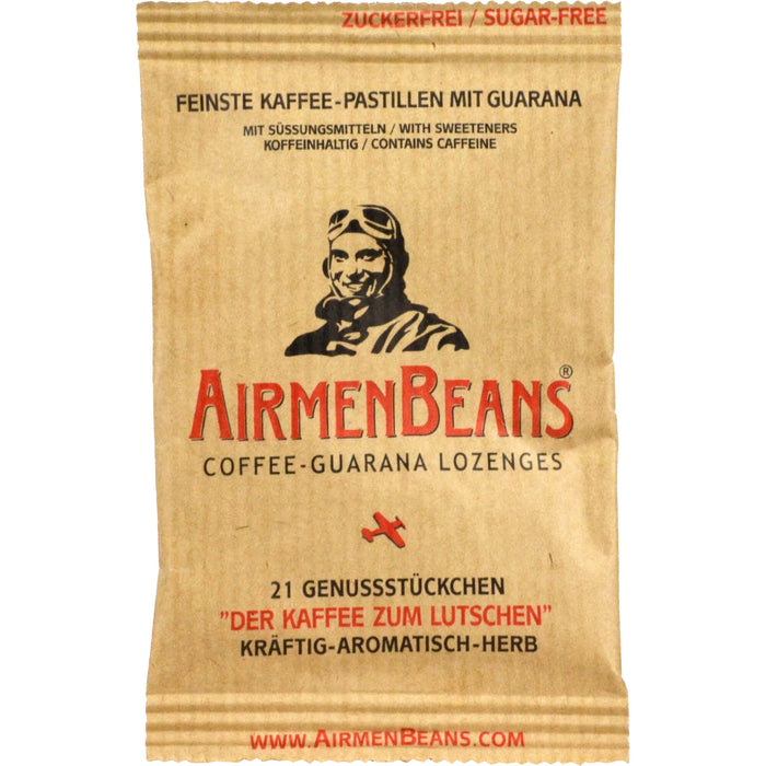 AirmenBeans feinste Kaffee Pastillen mit Guarana, 21 St. Pastillen