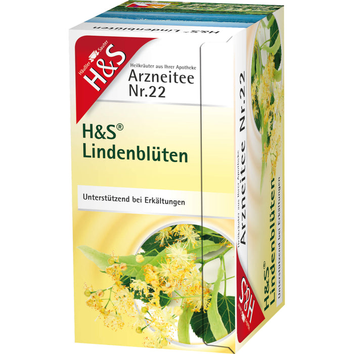 H&S Lindenblüten Arzneitee, 20 St. Filterbeutel