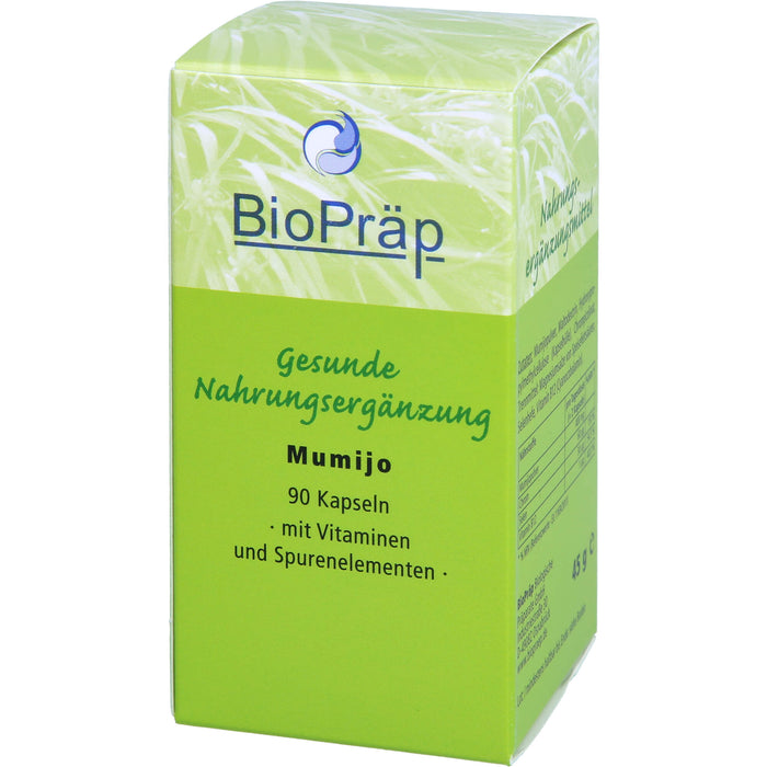 BioPräp Mumijo 200 mg Kapseln mit Vitaminen und Spurenelementen, 90 St. Kapseln