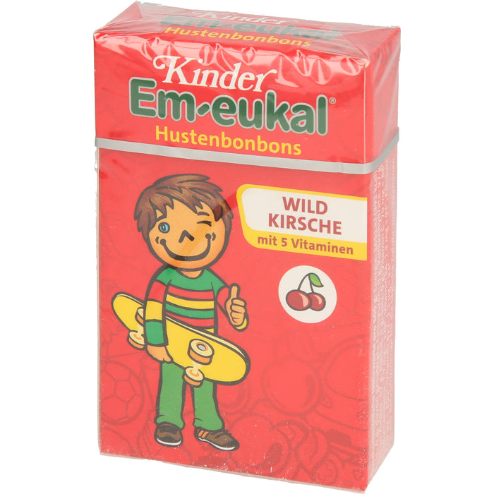 Kinder Em-eukal Wildkirsche Hustenbonbons, 40 g Bonbons